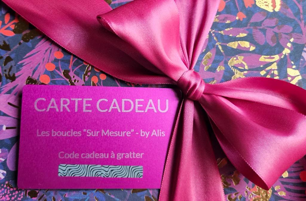 Carte cadeau Les Boucles d'Alis pour une paire sur mesure